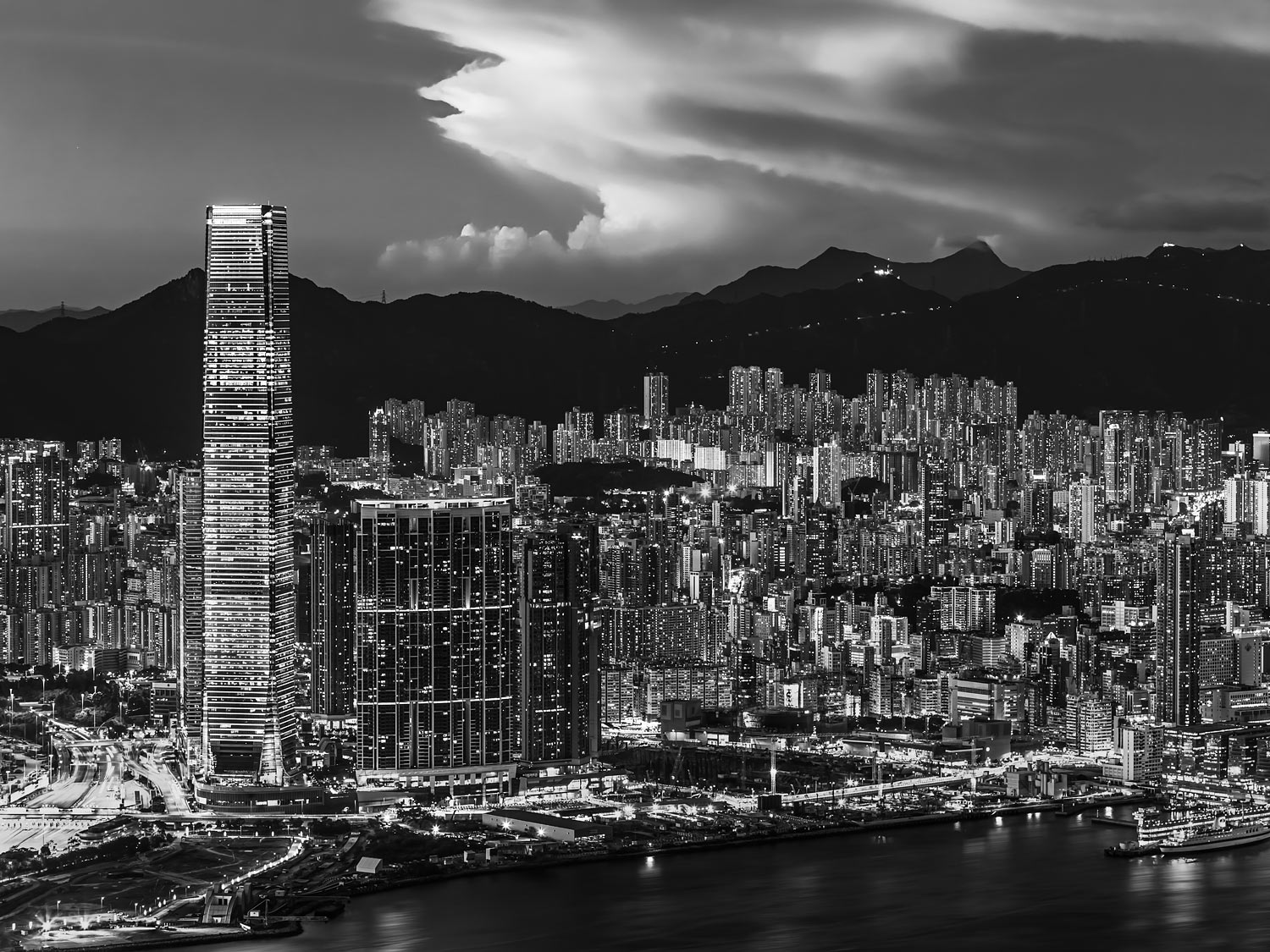 The Lights of Kowloon, Hong Kong