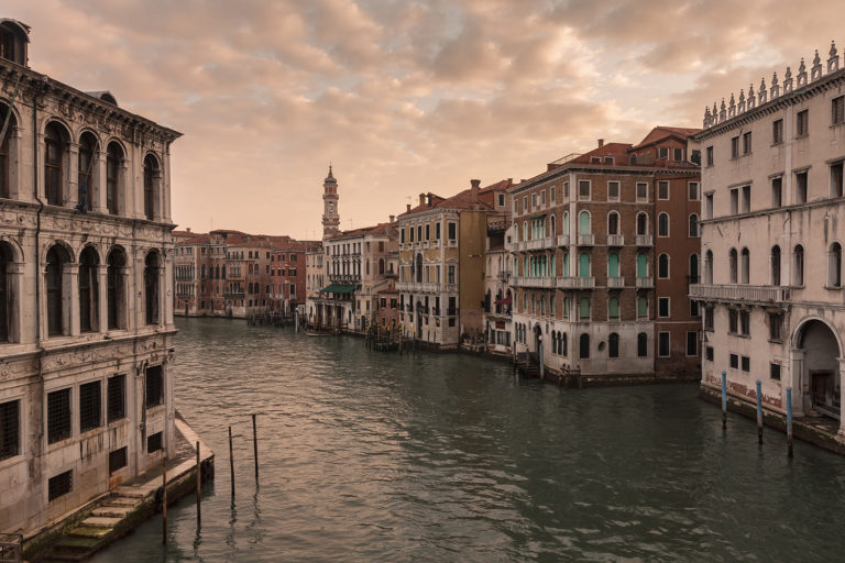 Venice, Italy - The Grand Canal at Dawn